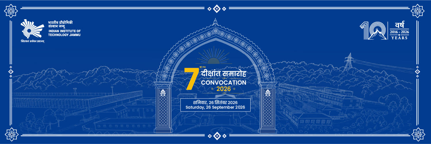 IIT Jammu 7th Convocation 2026